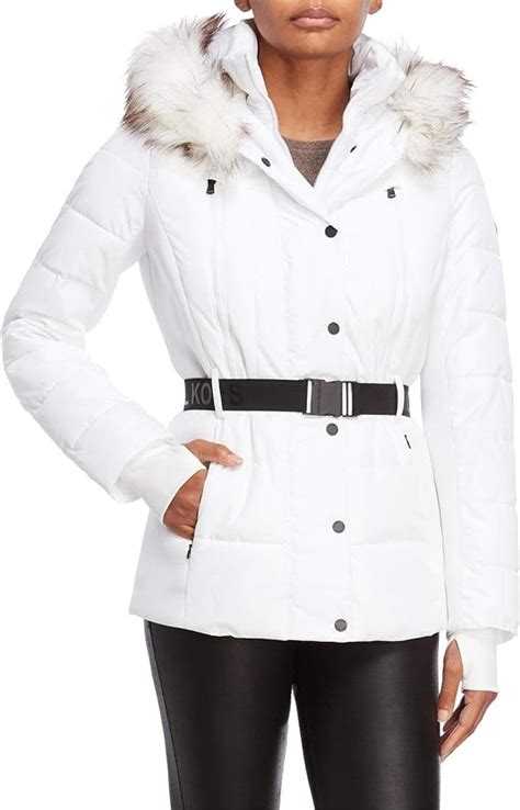 michael kors jacke damen weiß|Michael Kors jacket women.